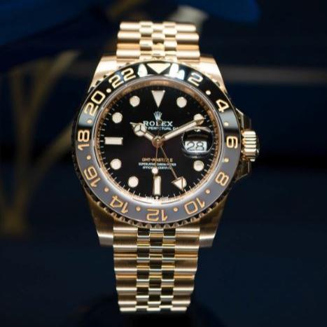 Rolex GMT master 2 Stainless Steel chain  4 needles Moving bazzle