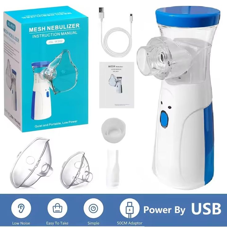 Mini Mesh Nebulizer Portable Handheld & Effective